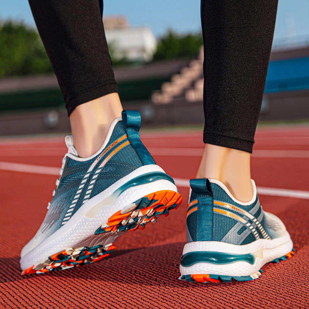 high quality men's long jump Marathon sports multi-functional racing physical testing training large size running shoes