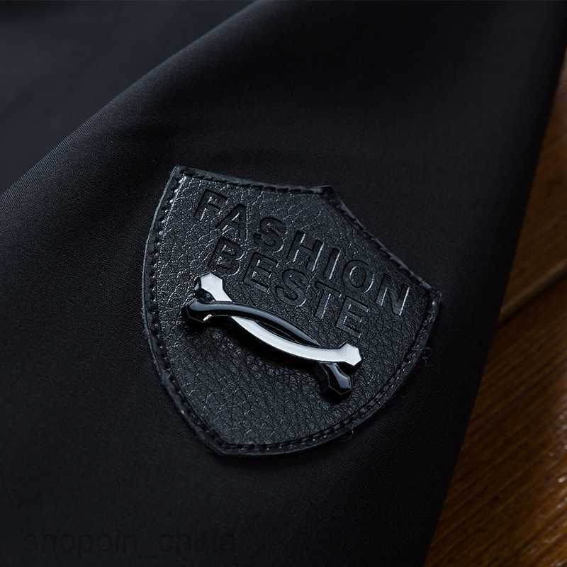 Men's Jackets Coats male jacket spring and autumn style slim fit solid color jacket man youth large jacket men wear