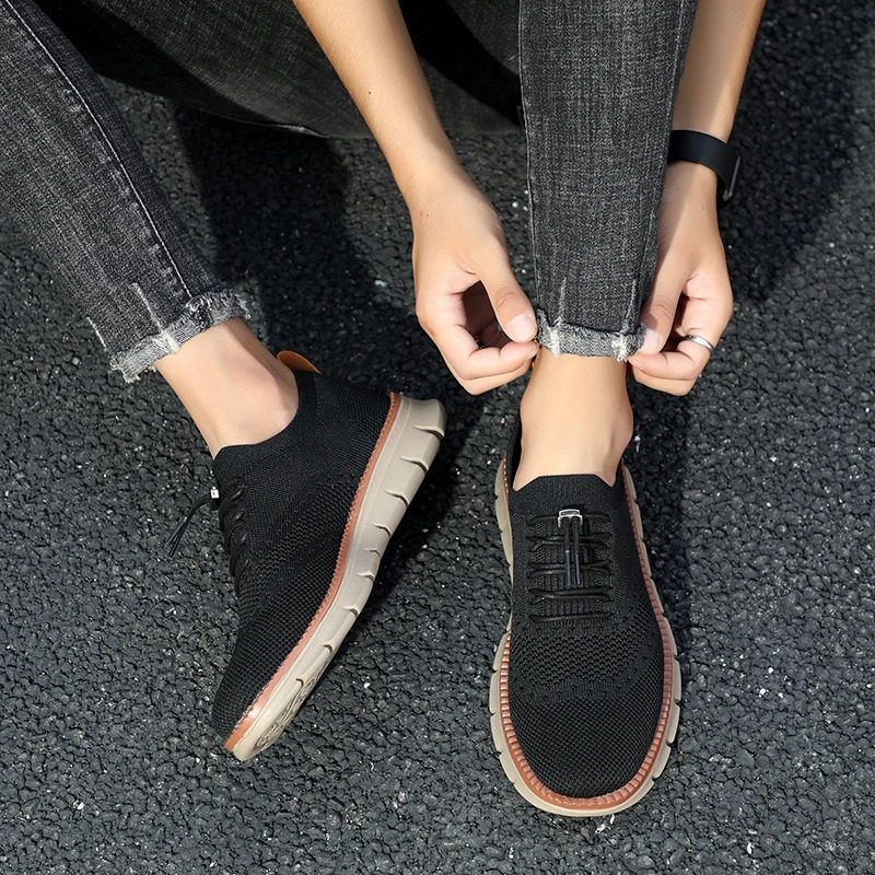 Sports shoes mens shoes spring and autumn running shoes mens and womens flat bottomed jogging shoes low top casual shoes 240611