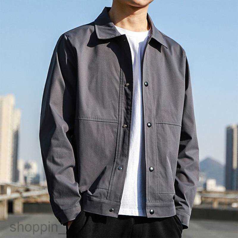 Men's Jackets Coats Spring and Autumn male Wear New Jacket Men Thin Single Layer Coat Man Work Shirt Top Business Casual