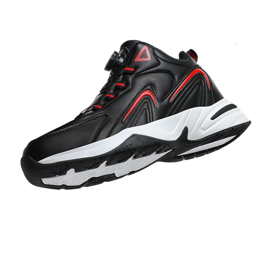 High quality men's made in China The latest fashion running shoes Comfortable non-slip leather sneakers