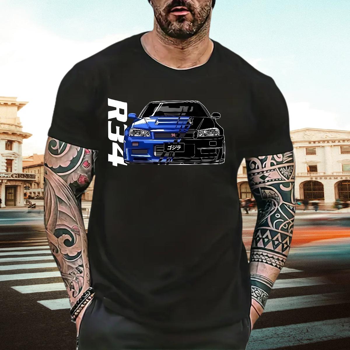 Fashion Designer T-Shirts Custom Anime Men Clothes T-Shirt Casual Crew Neck Cotton Wholesale Tees