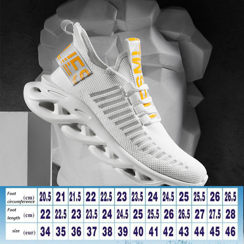 Men's Shoes Comfortable Sneakers Trendy Breathable Running Shoes For Men Mesh Tenis Sport Shoes Casual Large Size Sneakers