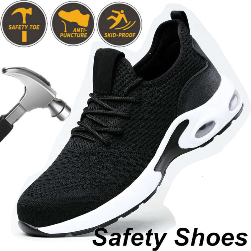 2023 New men's and women's structural anti impact puncture steel toe custom safety shoes