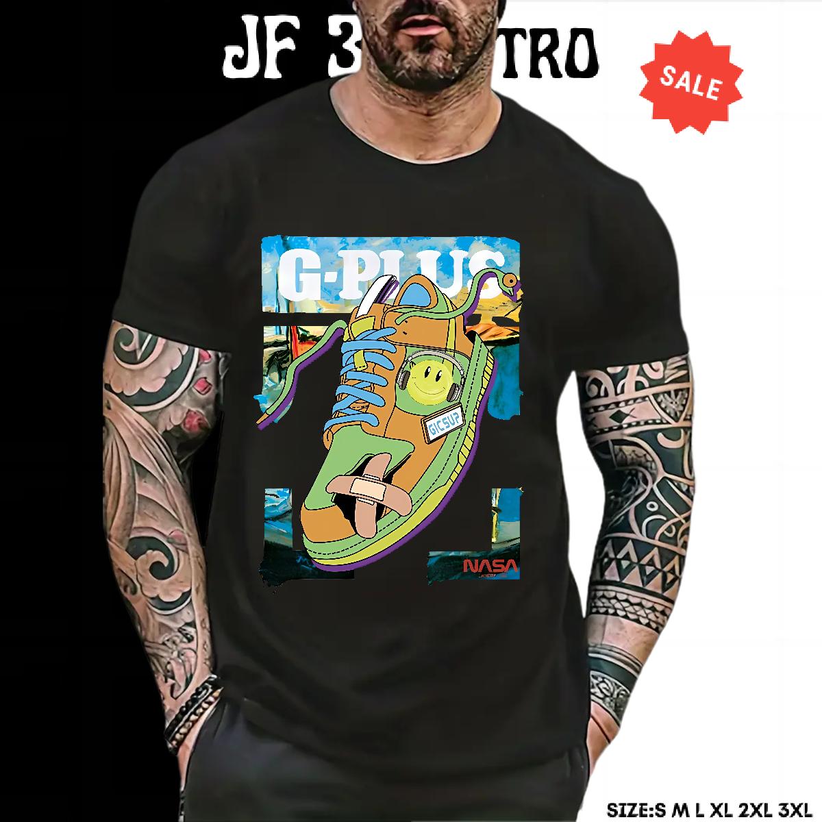 2024 Designer T shirt Plus Size Cartoon Men Tshirts Street Casual Cotton Breathable Soft Cool Tees