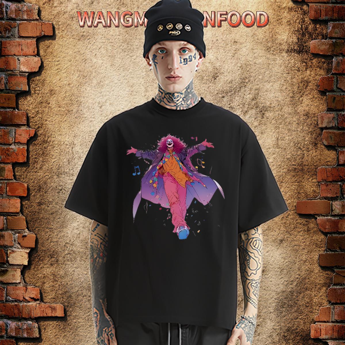 Fashion Design T Shirt For Man Plus Size Custom Hip Hop Men Tshirts Breathable Crew Neck Loose