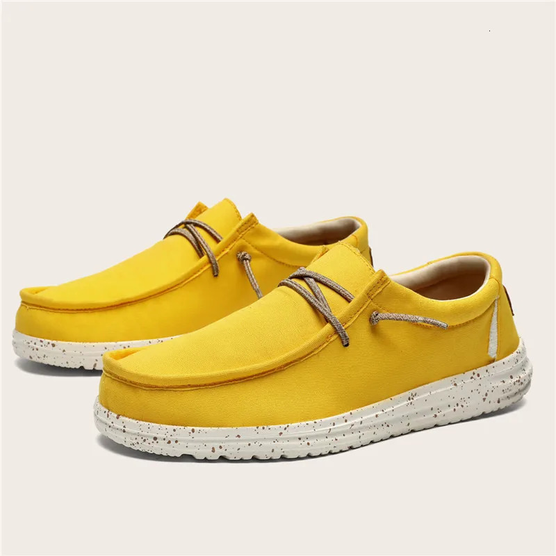 Plus Size 40-48 Mens Casual Shoes Flat Bottom Outdoor Mens Sports Shoes Lightweight Boat Shoes Driving Shoes Breathable Mens Canvas Shoes 240611