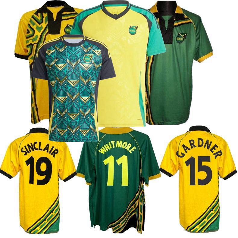 1998 Jamaica retro soccer jersey 2024 2025 NICHOLSON REID Earle Gayle Whitmore Burton Frank Sinclair National team vintage classic football shirt