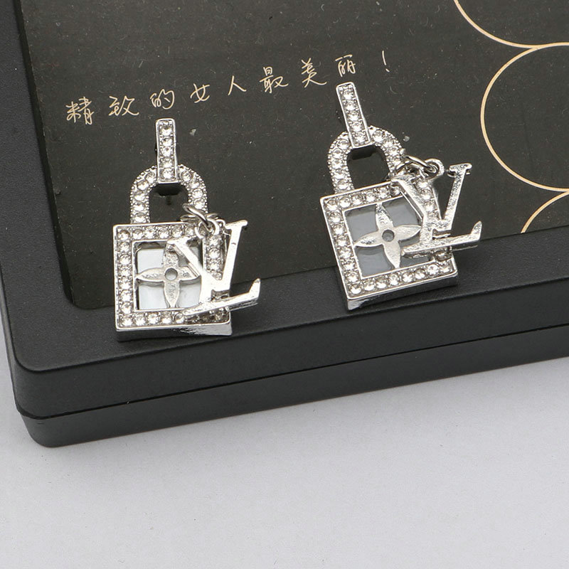 Stud Earring Crystal Brand Gold Plated Earrings Women Jewelry Accessory Christmas Gifts s