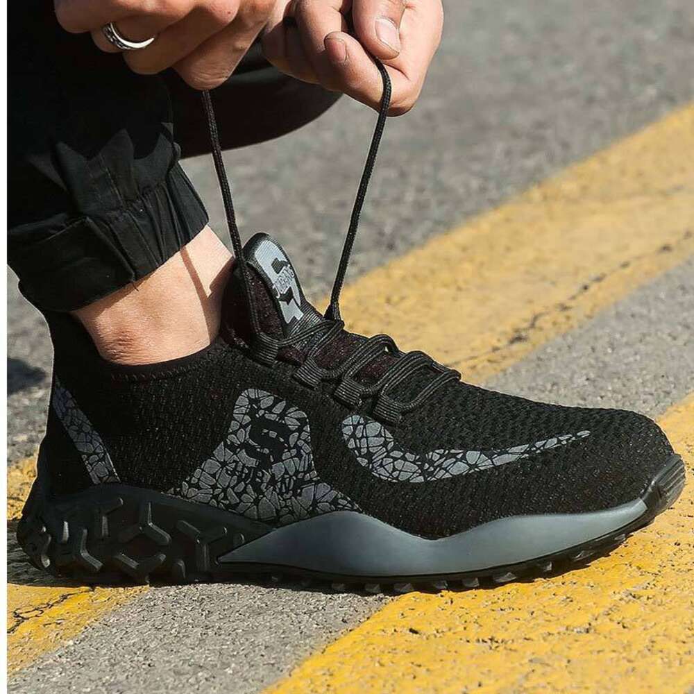 Outdoor anti-skid waterproof hiking work shoes, breathable running, walking, and jogging shoes