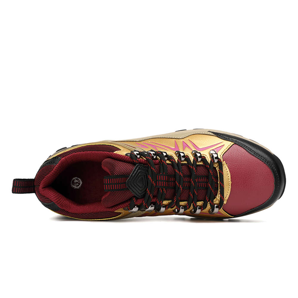 New design fashion outdoor sneakers non-slip hiking boots breathable wear-resistant men's work shoes