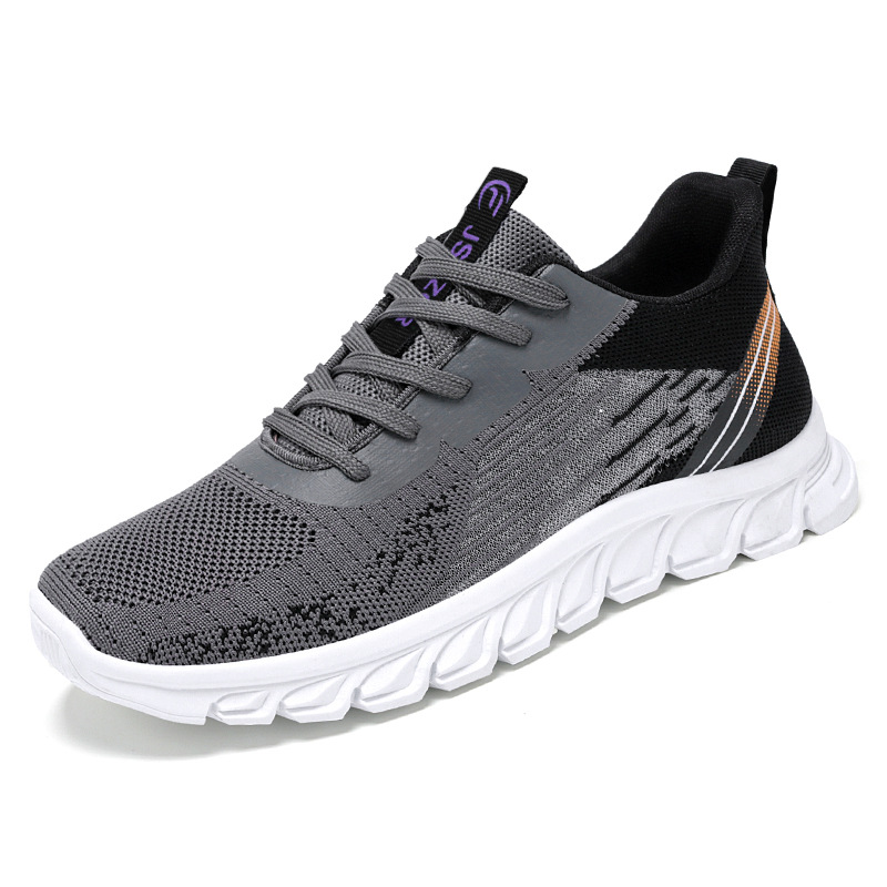 Men's Lace Up Fashionable Running Shoes