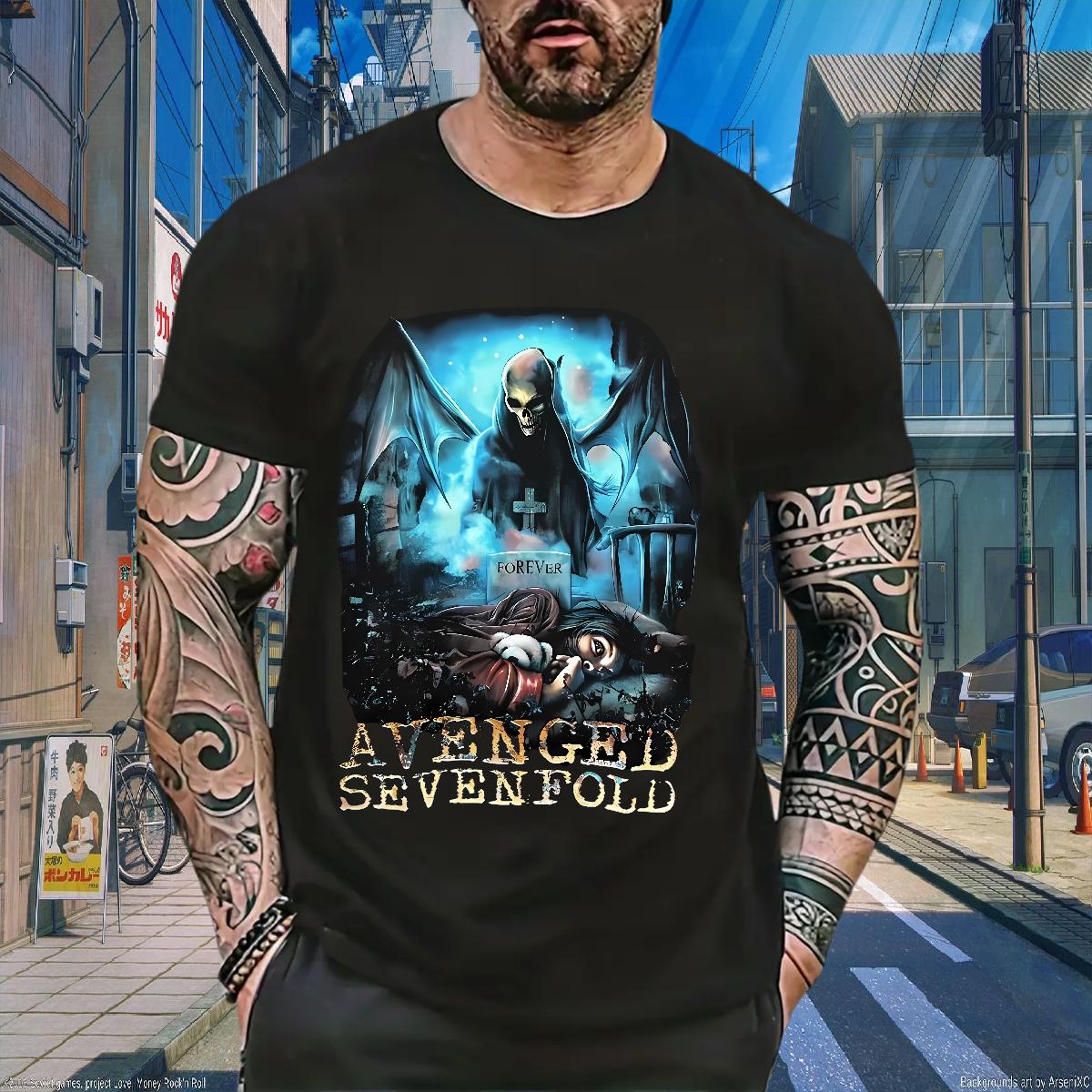 Soft Men T Shirts Hip Hop Cotton Breathable Men Clothes T-Shirt DIY Anime Print Tops Tees