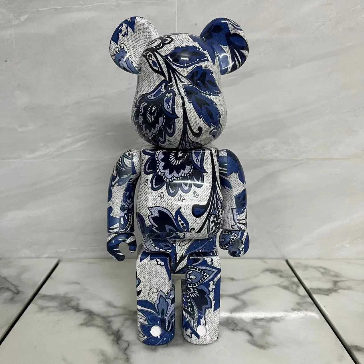 Decorative Objects Figurines Bearbrick Bear Sculpture Nordic Furniture Art Cartoon Toys Ornaments Home Accessories Interior Living Room Decoration Gif