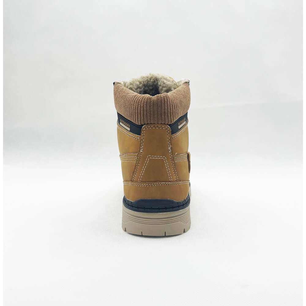 Custom Men's hiking Waterproof non-slip outdoor walking men's shoes Fashion high-top boots for men Winter