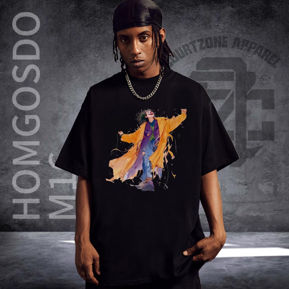 Wholesale Men T Shirts Home Outdoor Cotton Breathable Soft Men Tees Classic Casual Black White Wear