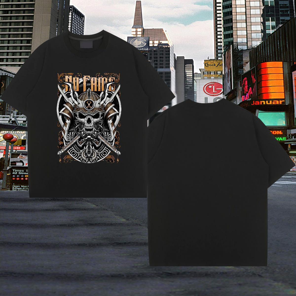 2024 New Man T Shirts DIY Anime Men Clothes T-Shirt Sport Breathable Crew Neck Cotton Loose Fit Clothings