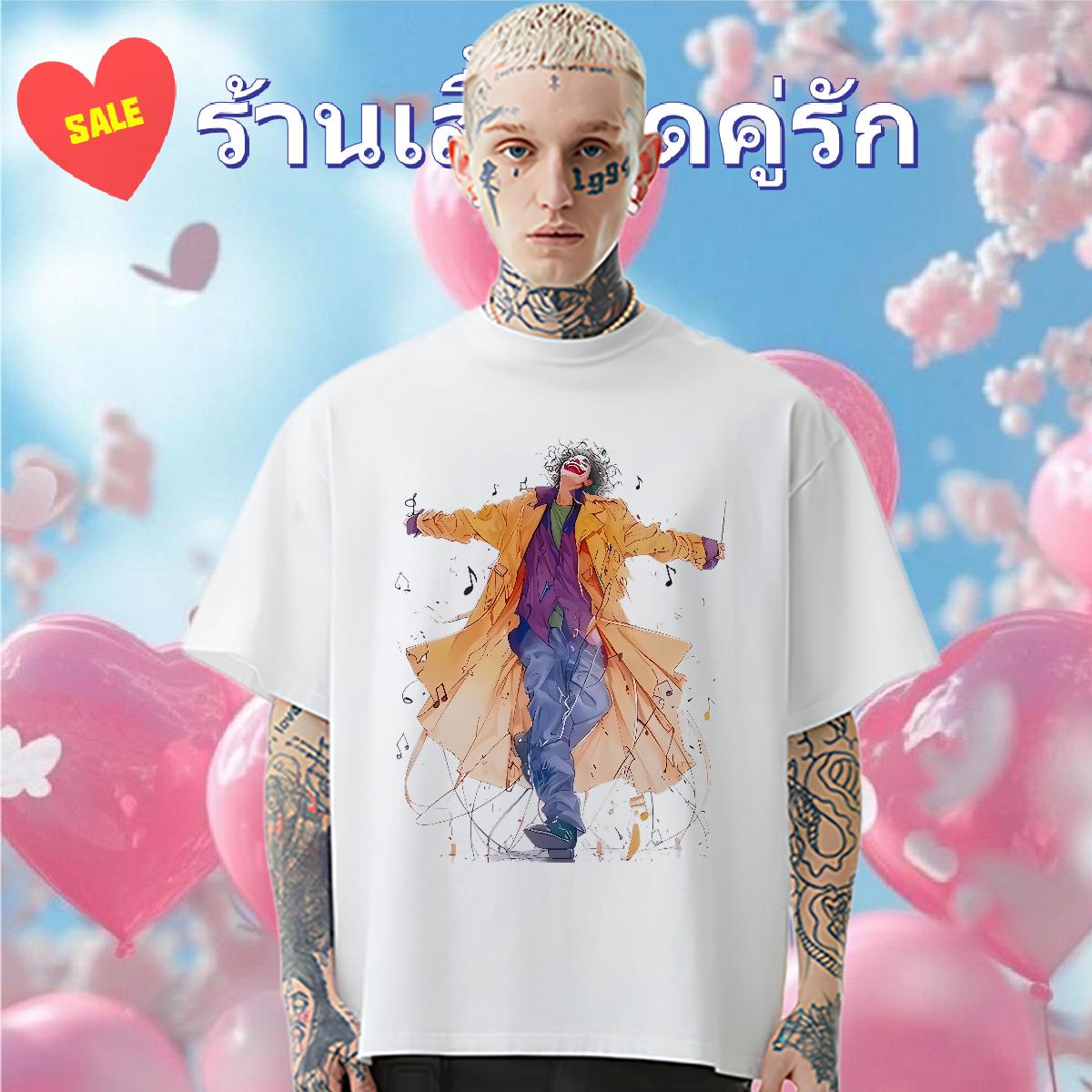 Fashion Casual T-Shirts Custom Cartoon Sport Men Clothes T-Shirt Cotton Breathable Loose Fit