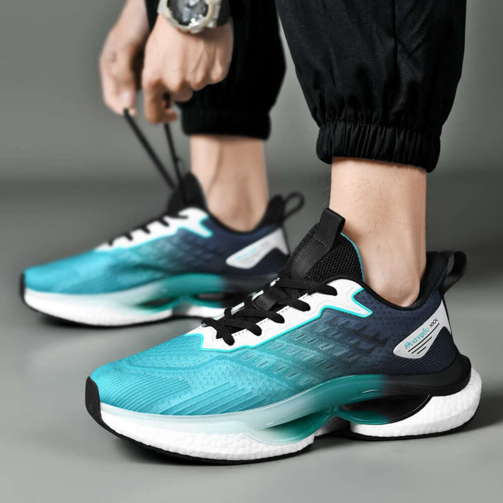 Fashion Men Sneaker Anti-Slip Durable Breathable Sports For men Walking Light Running Shoes