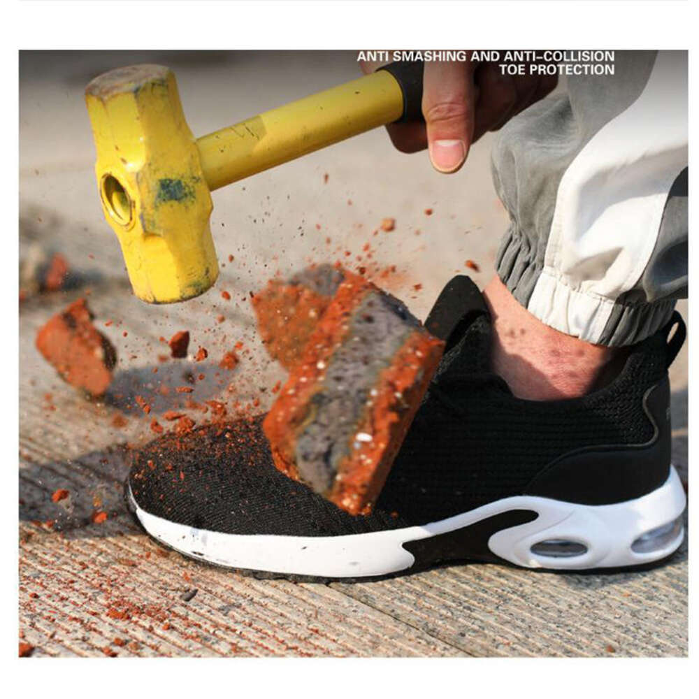 2023 New men's and women's structural anti impact puncture steel toe custom safety shoes