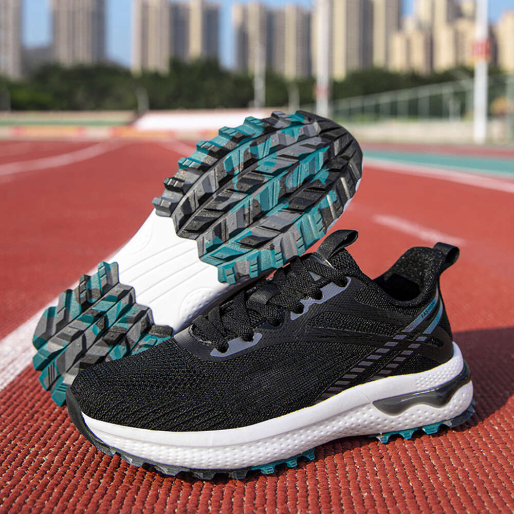 high quality men's long jump Marathon sports multi-functional racing physical testing training large size running shoes