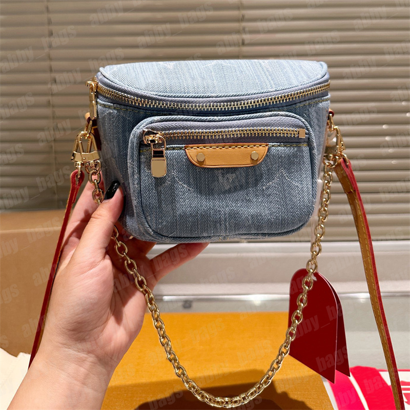 Mini Bumbag Cowboy Waist Bags Designer Bum Bags Luxury Chest Bags Women Belts Bags Fashion Crossbody Bags Cow Leather Fannypack Brand Purses