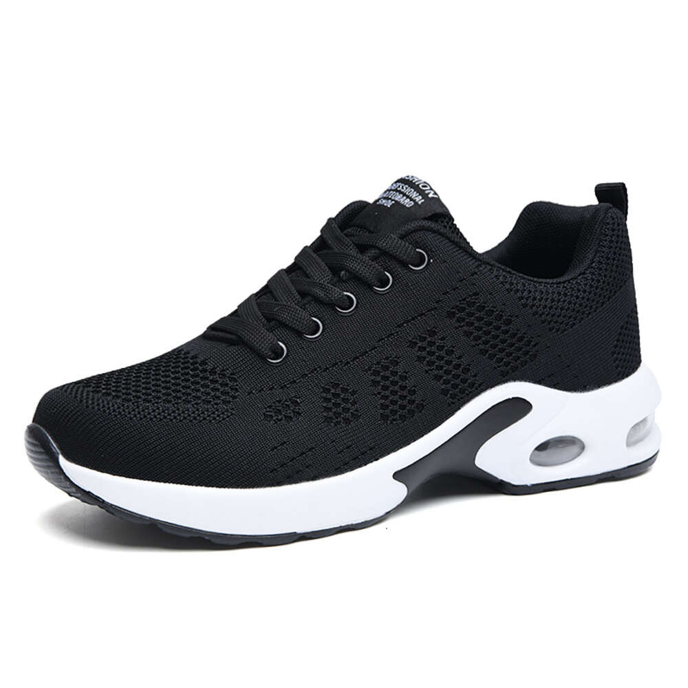 Youth sports fashion running custom non-slip cushioned women casual mesh surface breathable jogging shoes