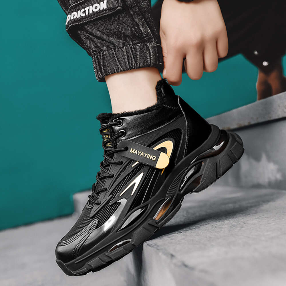 Winter snow boots new fashion men's and women's winter warm cotton shoes