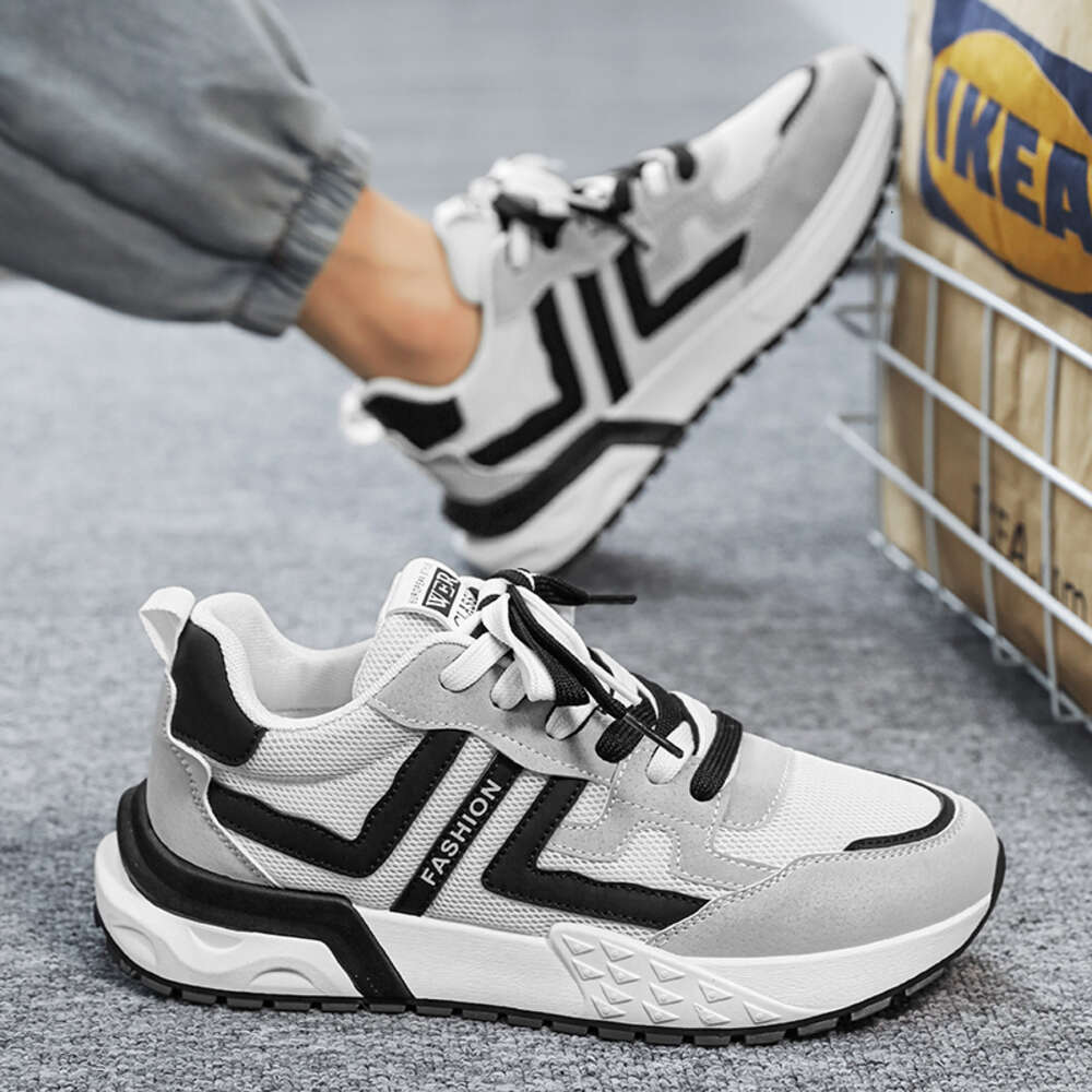 Custom fashionable sneakers original unisex lightweight breathability outdoor casual walking shoes for men