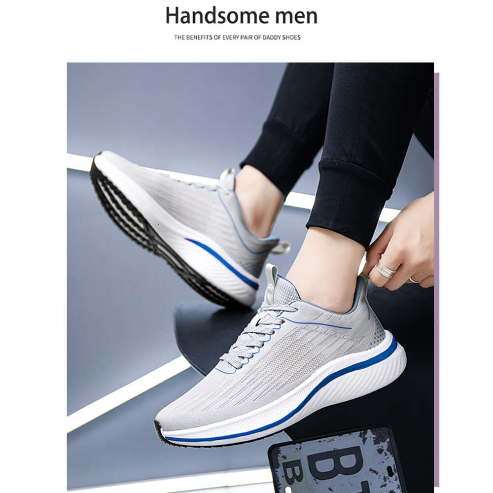 Factory Sports Comfortable Street Breathable Fashion Flying Knit Shoes