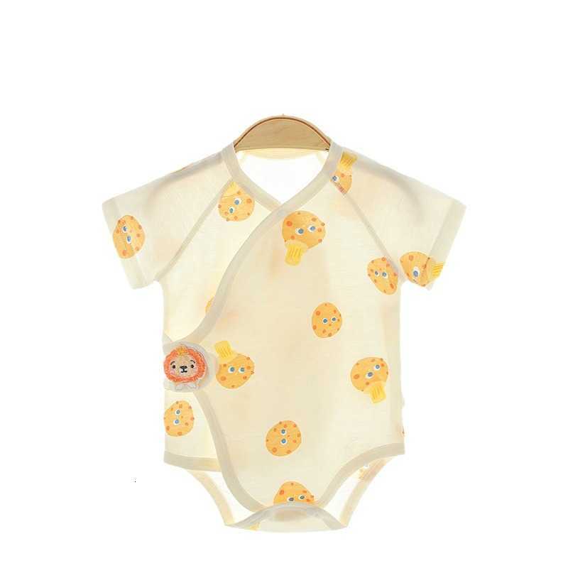 Baby Jumpsuits Rompers Thin Bottom Wrap Newborn Clothing Class A Pure Cotton Summer Boneless Baby Outgoing Baby Harper