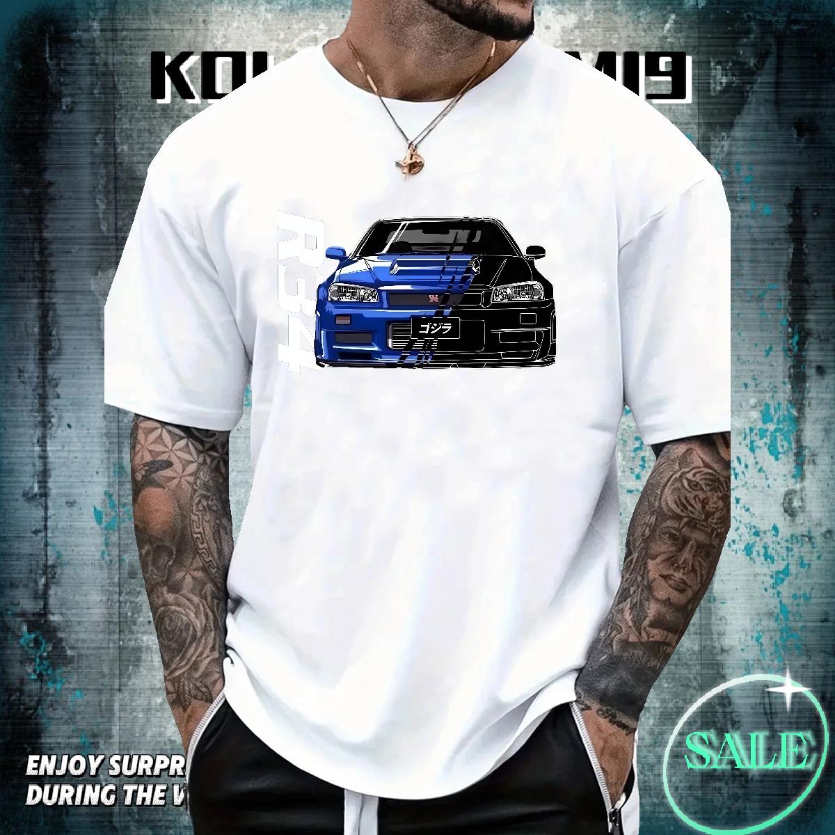 New Man T Shirts Custom Printing Men Tops Tees Street Breathable Crew Neck Cool Top Tees