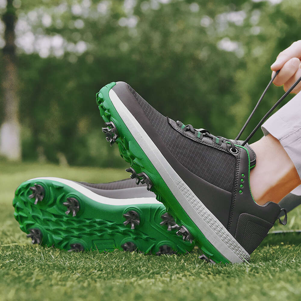 New High Quality Customized Comfortable Breathable Non-slip Outdoor Zapatillas de golf Men's Golf Shoes