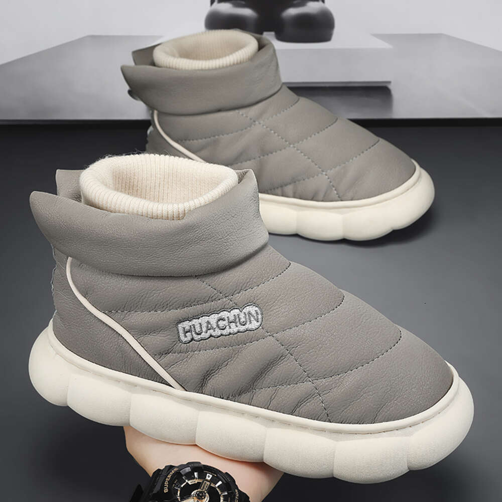 New design plus men's and women's snow boots winter outdoor hot sale of non-slip sports cotton shoes