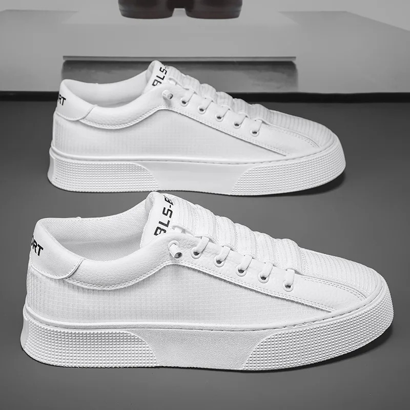 Mens Sneakers Summer Mesh Breathable Canvas Casual Shoes Fashion Skate Sport Running for Men Flats Tenis Masculino 240611