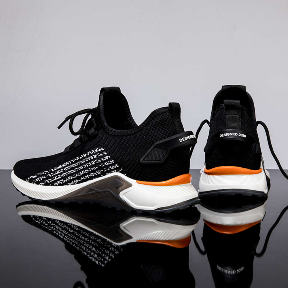 High quality non-slip comfortable walking style custom running shoes for men Breathable deodorant mens sneaker