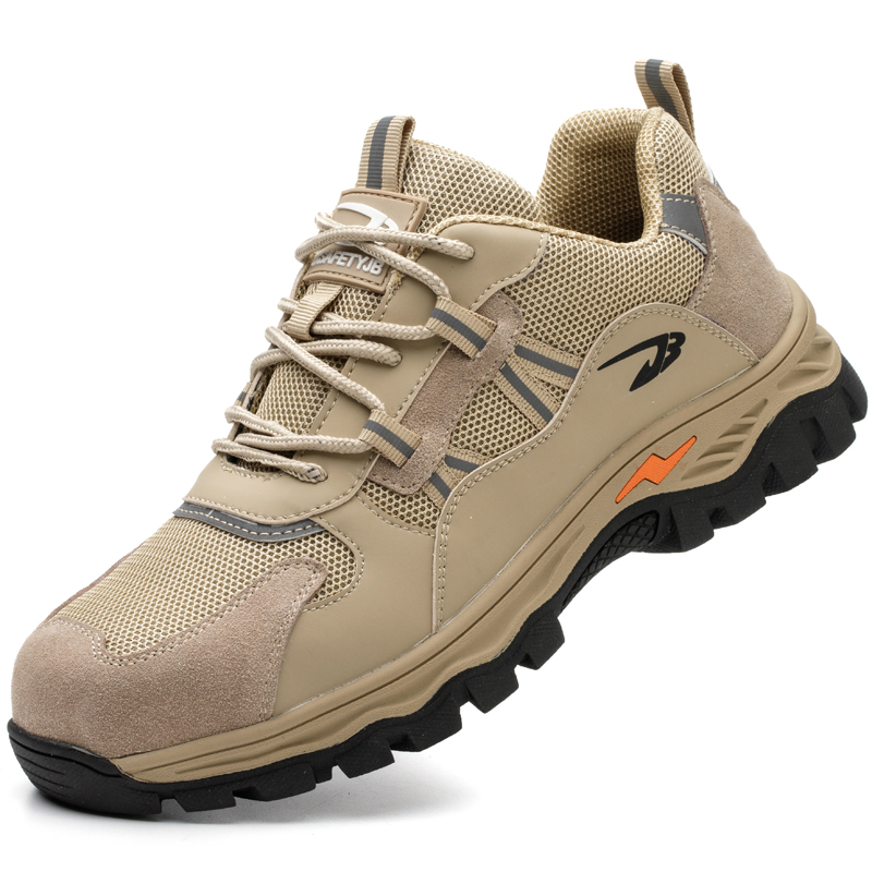 2023 New Indestructible Boots Steel Toe Men Puncture-Proof Safety Work Sneakers Hiking Shoes
