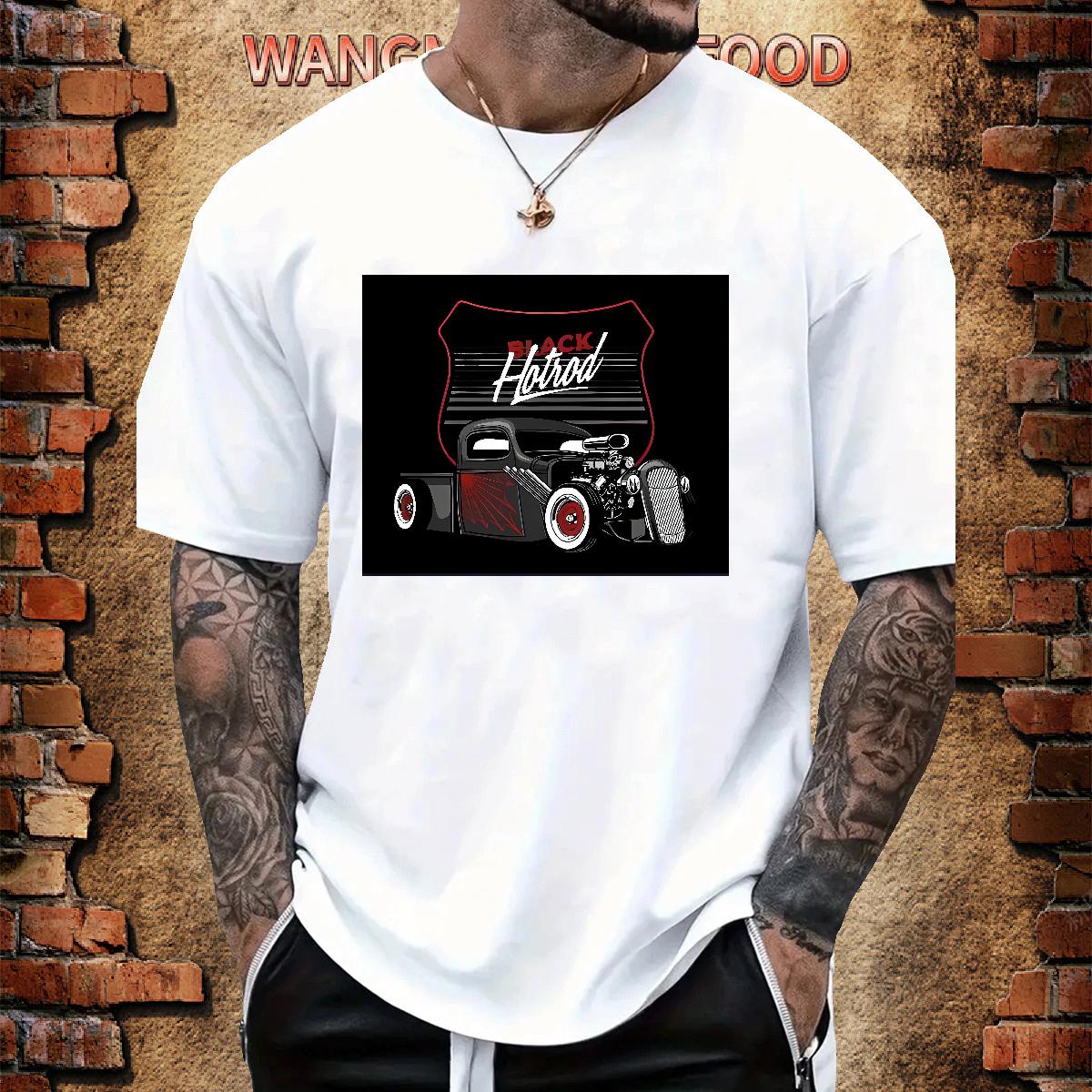 Fashion Casual T-Shirts for Men Plus Size Custom Summer Casual Men Clothes T-Shirt Cotton Breathable Soft High Quality