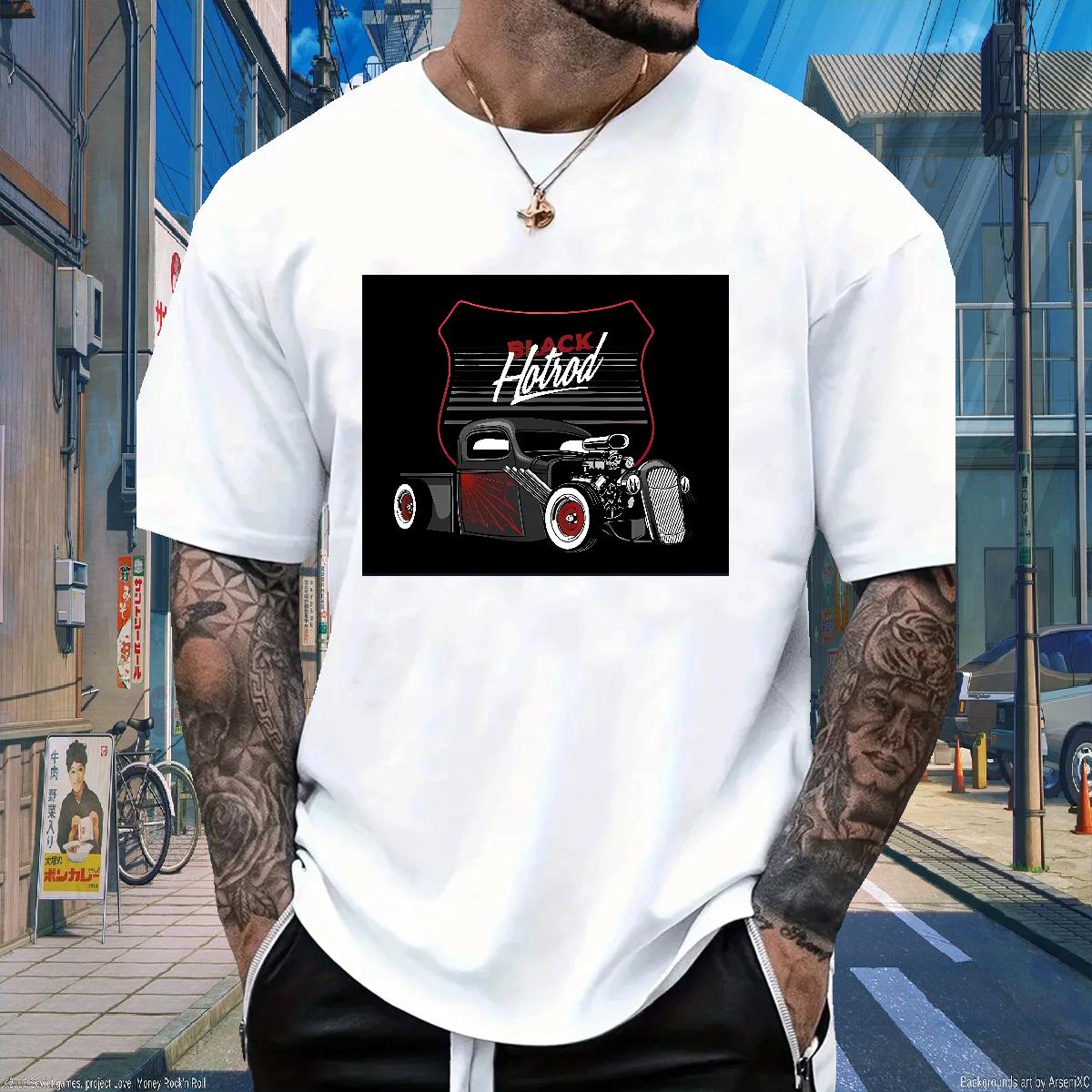 Casual New T Shirt For Man Oversized Street Tshirt for Man Woman Cotton Breathable Soft