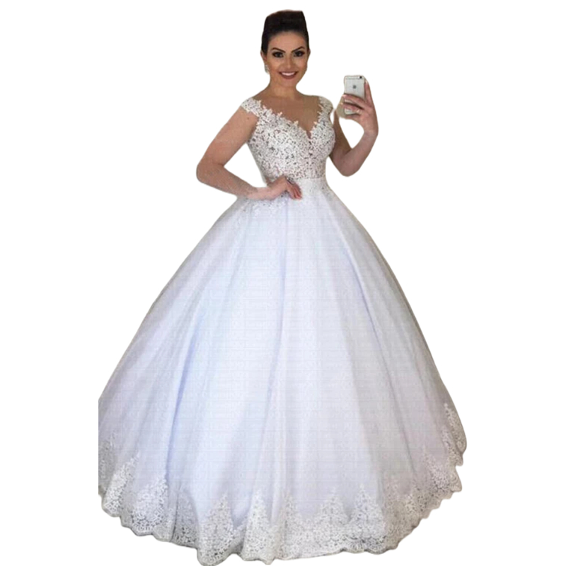 Removable Skirt 2 In 1 A-Line Wedding Dresses Straps Sleeveless Short Bridal Gown Lace Appliques Floor Length Vestido De Novia