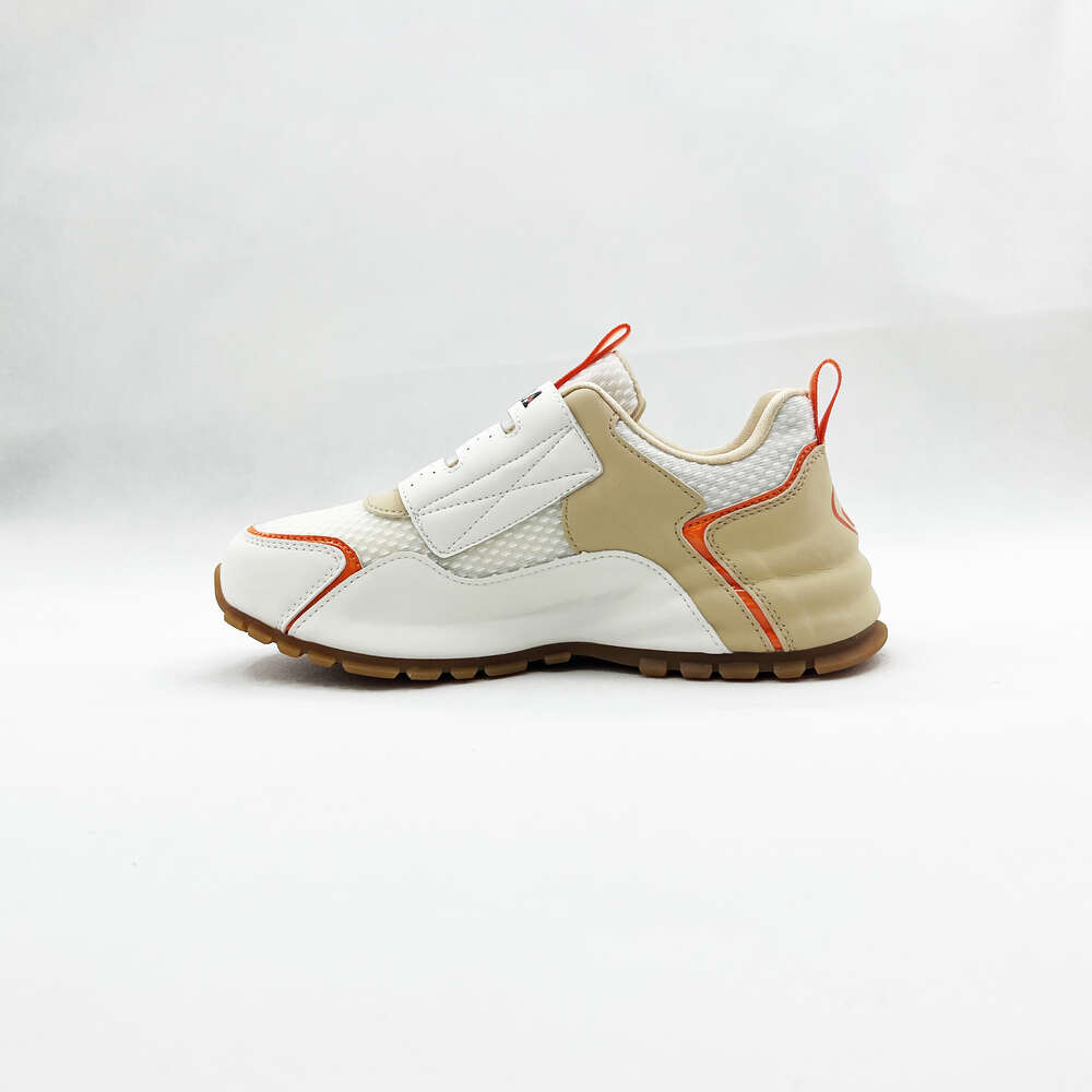 Newly designed leather casual custom comfortable breathable sneakers non-slip running shoes for women