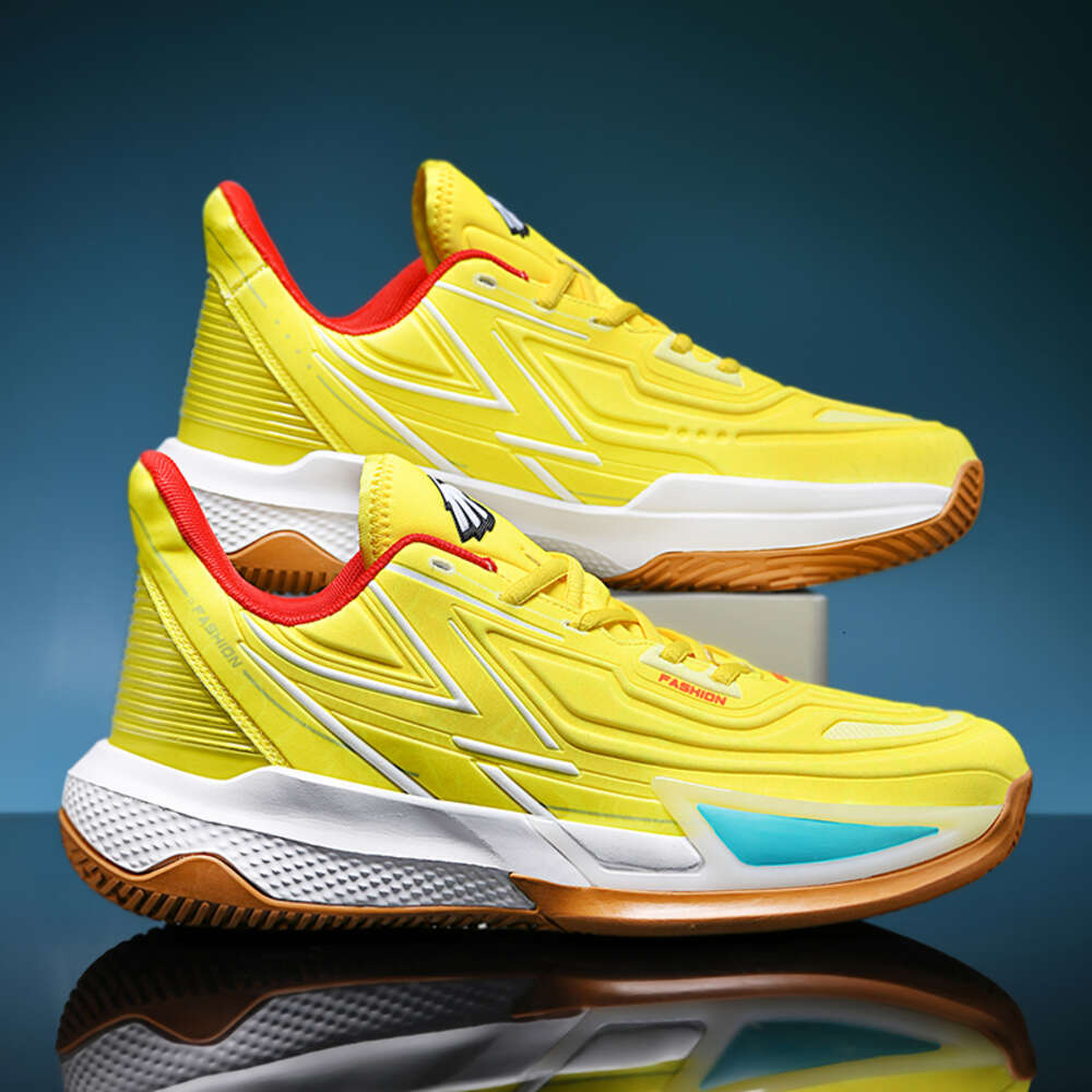 New Outdoor Anti slip Customized High-quality Fashion Sneakers Sports Lining Breathable Men's Basketball Shoes