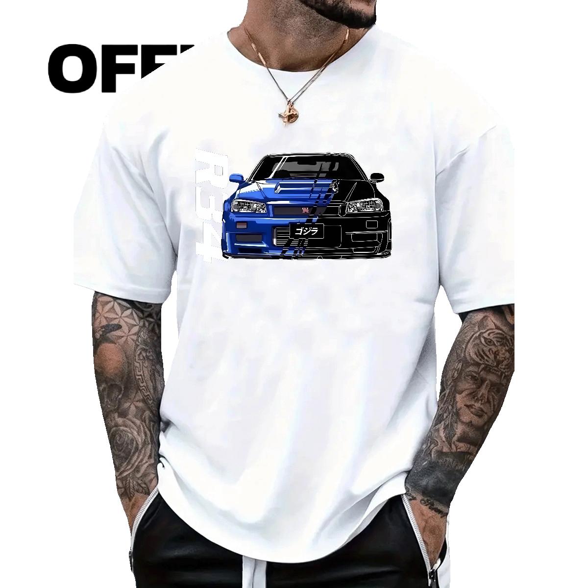 Factory Direct T shirt Plus Size Cartoon Spring Summer Men Tshirts Short sleeve Cotton Soft High Quality