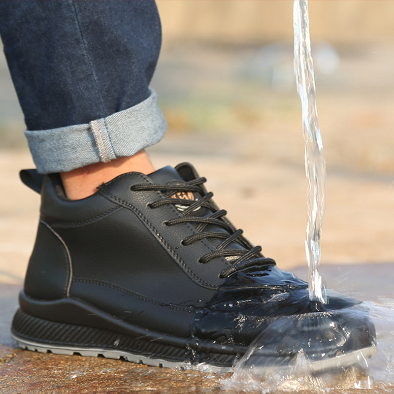 6KV Insulated Safety Anti-smashing, Anti-piercing, Oil-resistant Plush Warm Winter Boots Work Shoes, Electrician Shoes b577