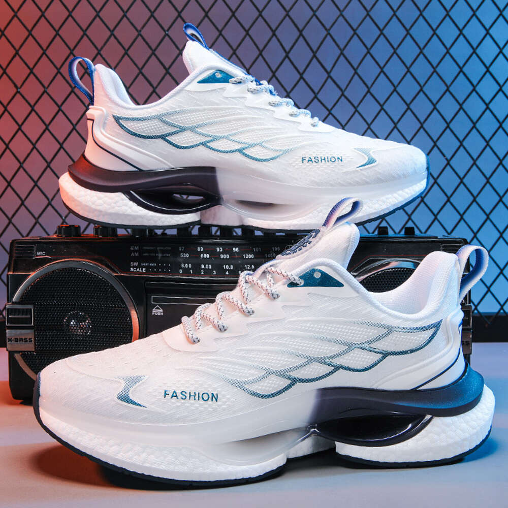 Wholesale fashion breathable lightweight outdoor running walking comfort men sneakers sport shoes