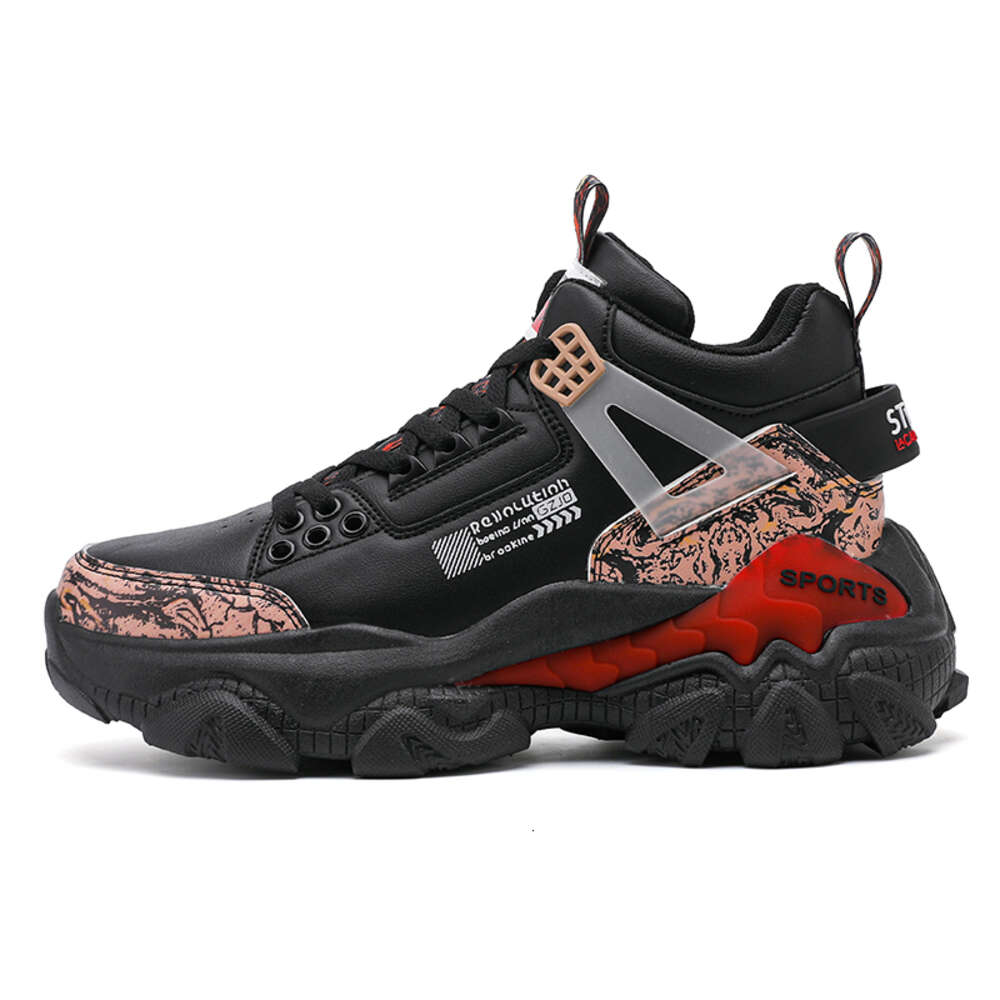 Made in China Comfortable breathable men's sneakers Chinese style fashion clunck sneaker