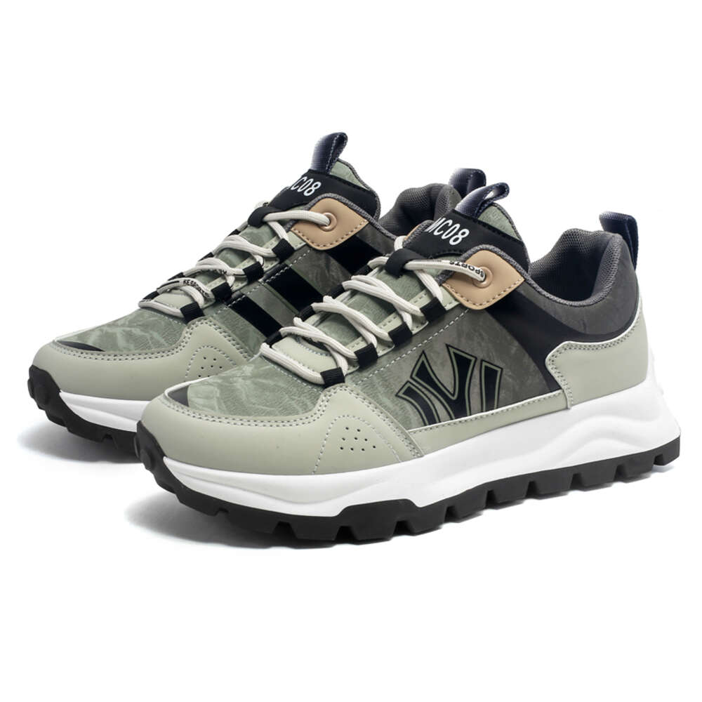 2024 Spring New Thick Sole Fashion Casual Sneakers Comfortable Mesh Men's Walking Style Shoes