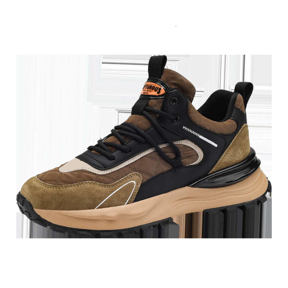 Four Seasons men's Fashion non-slip sneakers comfortable platform casual shoes