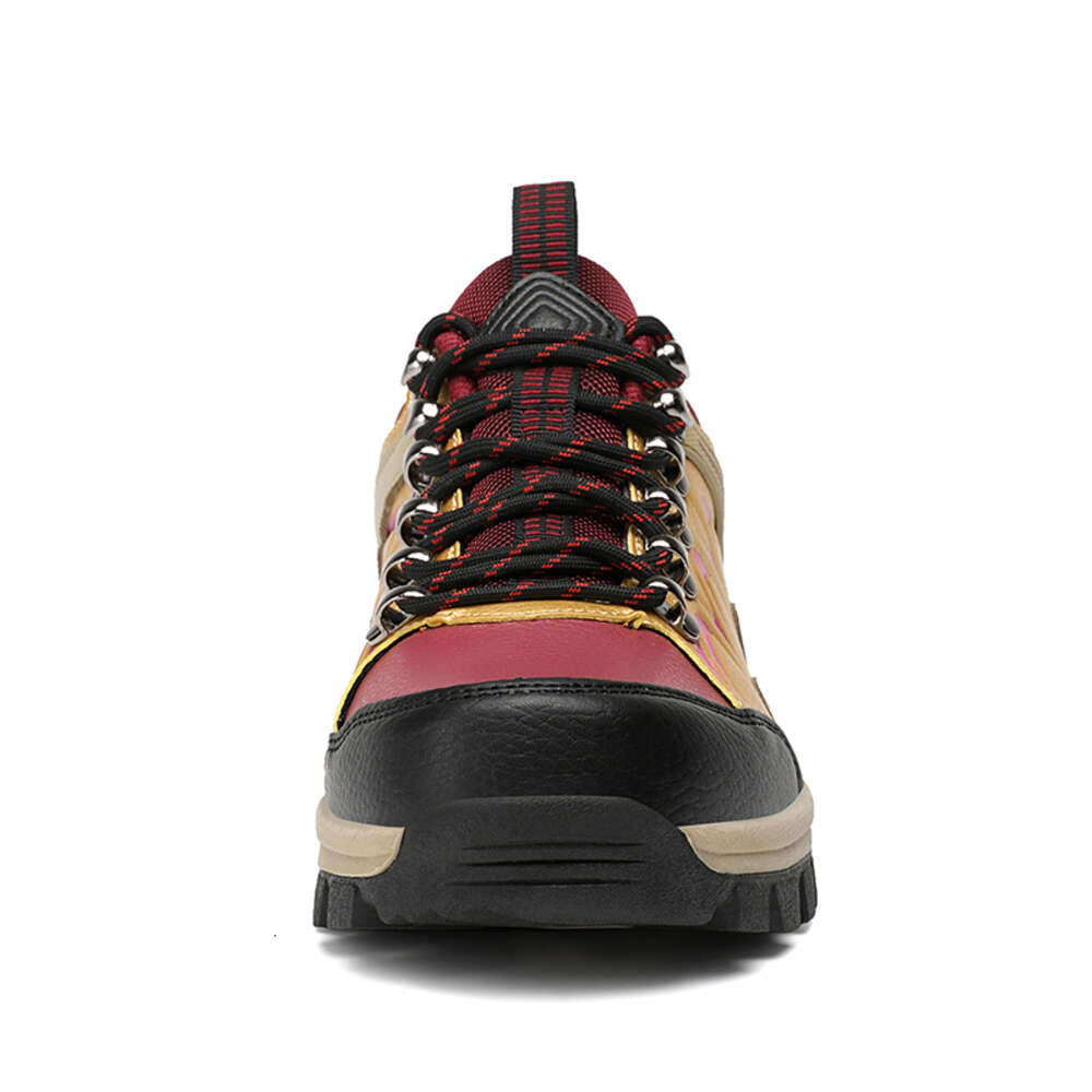 New design fashion outdoor sneakers non-slip hiking boots breathable wear-resistant men's work shoes