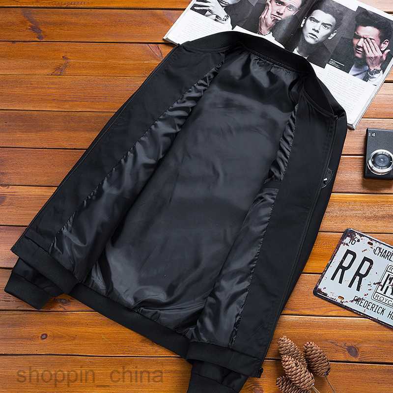 Men's Jackets Coats male jacket spring and autumn style slim fit solid color jacket man youth large jacket men wear